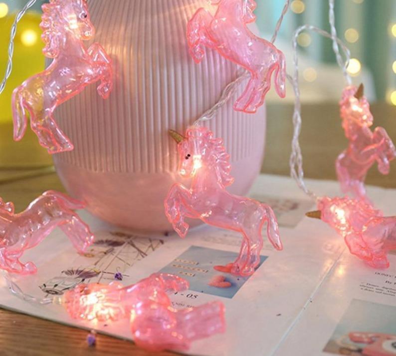 1.5M 10Leds Unicorn Night String Lights Lamps