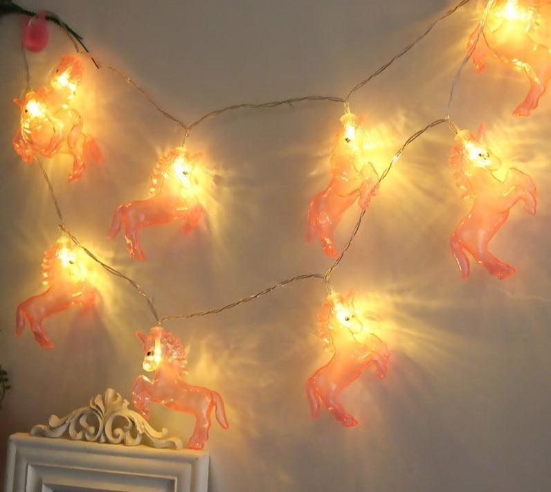 1.5M 10Leds Unicorn Night String Lights Lamps