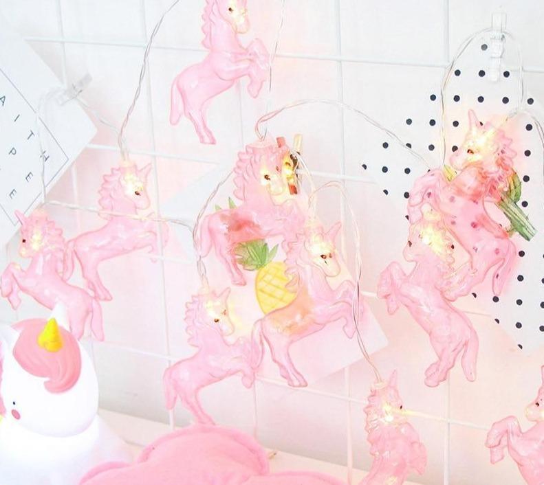1.5M 10Leds Unicorn Night String Lights Lamps