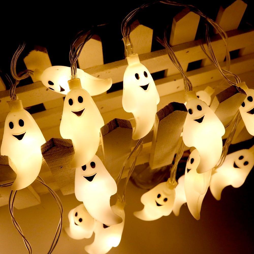 Ghost Holiday lights Led light String Halloween