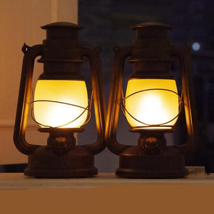 Classical LED Portable Remote Control Waterproof Flame Lamp