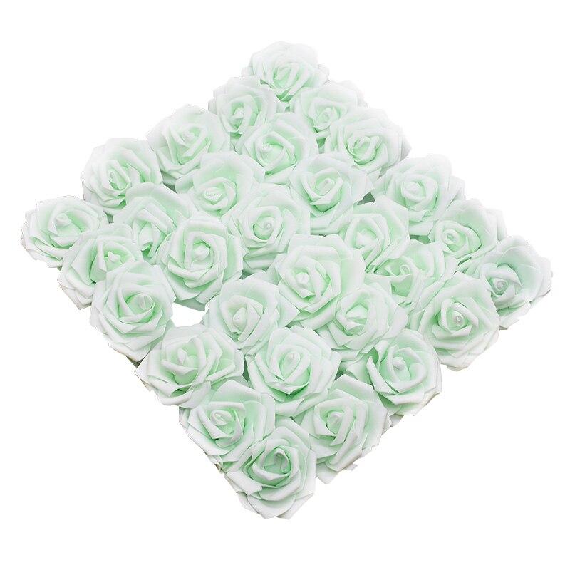 10/20/30Pcs 8CM PE Foam Rose Flowers Head for Home Decoration