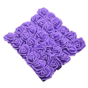 10/20/30Pcs 8CM PE Foam Rose Flowers Head for Home Decoration