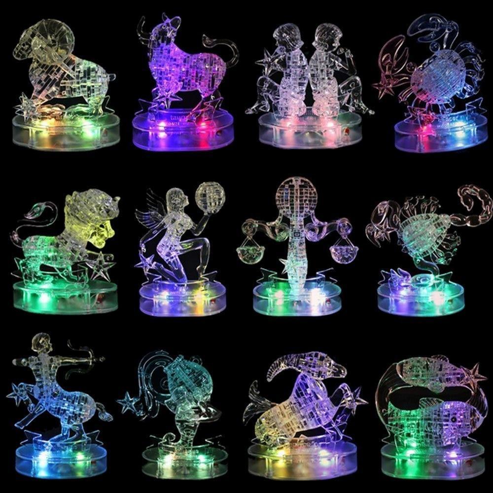 3D Horoscope LED Light