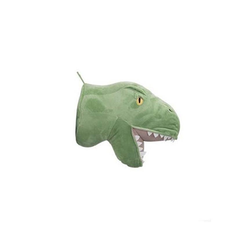 Ins Style Dinosaur Stuffed Animal Head Wall Decoration