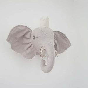 3D Animal Heads Elephant Unicorn Wall Hanging Decor