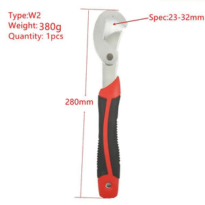 Adjustable Wrench Multi-Function Wrench Tool Universal klyuch Repair Hand Tool Kit Universal Spanner Nuts Home Pipe Tool