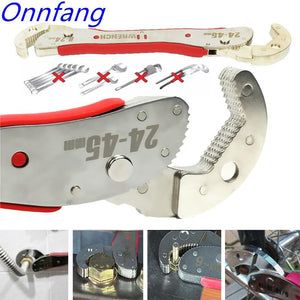 Adjustable Wrench Multi-Function Wrench Tool Universal klyuch Repair Hand Tool Kit Universal Spanner Nuts Home Pipe Tool