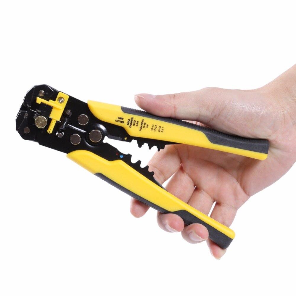 Pliers Wire Cutter Crimping Wire Automatic Stripper Multi-functional Peeling Tools Terminal Pliers 0.2-6.0mm Hand Tools