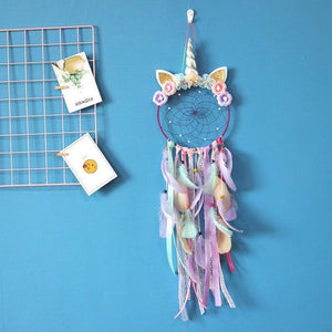 Large unicorn dream catcher Baby kids room decoration