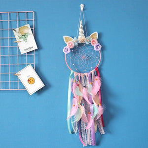 Large unicorn dream catcher Baby kids room decoration