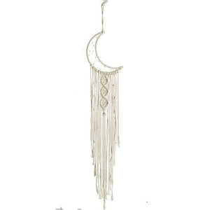 Nordic Star Moon Macrame Dream Catcher