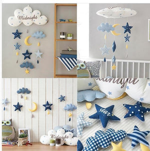 Wall Hanging Kids Room Decoration Clouds Style