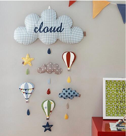 Wall Hanging Kids Room Decoration Clouds Style